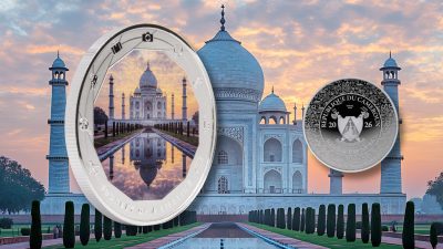 Cameroon - 2026 - 1000 Francs - Taj Mahal (Journey of a Lifetime series) 1oz silver