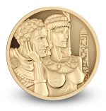 Liberia - 2026 - 100 Dollars - Caesar & Cleopatra (Power of Love series) 1/10oz gold