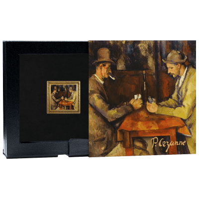 Niue - 2026 - 1 Dollar - The Card Players by P. Cézanne 1oz silver (Paintings Treasures series)
