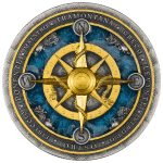 Niue - 2026 - 5 Dollars – Compass Rose 2oz silver