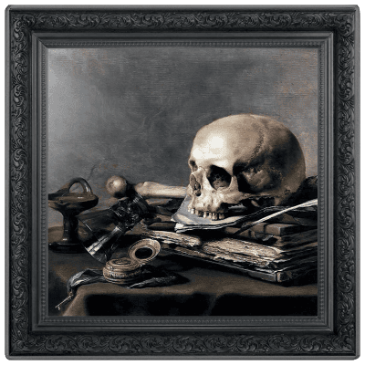 Cameroon - 2025 - 1000 Francs - Pieter Claesz MementoMori (Treasures of the World - dark edition)