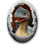 Cameroon - 2025 - 500 Francs - Brachiosaurus (Dinosauria series) 16.8g Silver