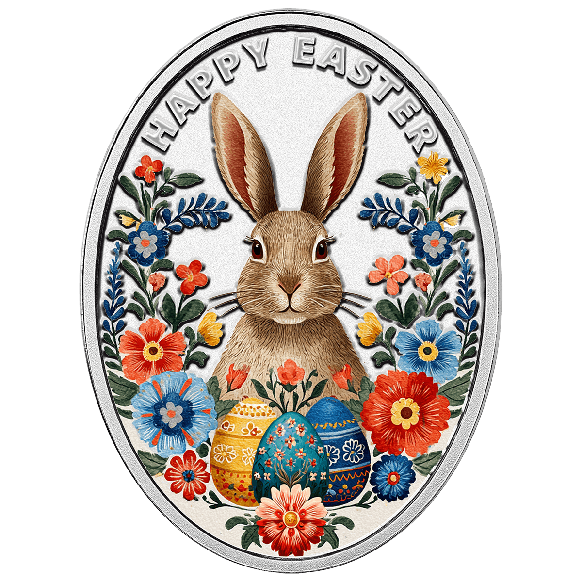 Niue - 2026 - 1 Dollars - Easter Egg Happy Easter