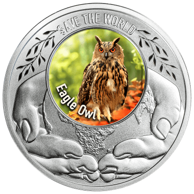 Cameroon - 2026 - 500 Francs – Eagle Owl (Save the World series)