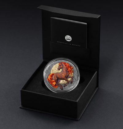 Niue - 2026 - 5 Dollars – Fire Horse 2oz silver (Lunar Fire Years series)
