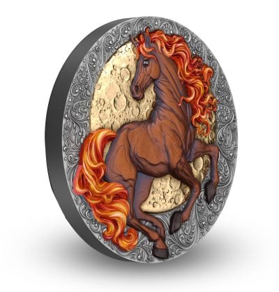 Niue - 2026 - 5 Dollars – Fire Horse 2oz silver (Lunar Fire Years series)