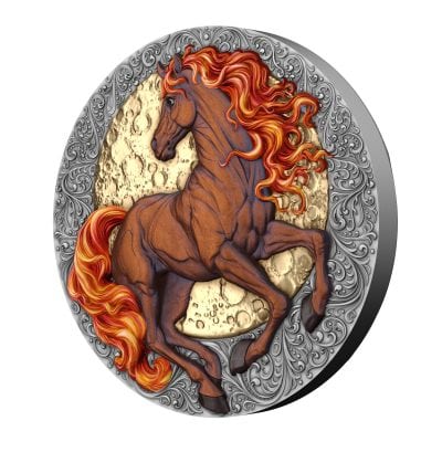 Niue - 2026 - 5 Dollars – Fire Horse 2oz silver (Lunar Fire Years series)
