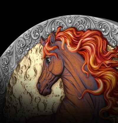 Niue - 2026 - 5 Dollars – Fire Horse 2oz silver (Lunar Fire Years series)