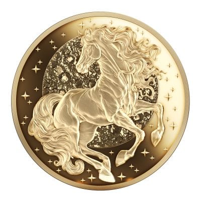 Niue - 2026 - 250 Dollars – Fire Horse 1oz Gold (Lunar Fire Years series)