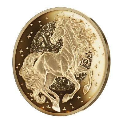 Niue - 2026 - 250 Dollars – Fire Horse 1oz Gold (Lunar Fire Years series)