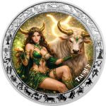 Ghana - 2026 - 5 Cedis - Taurus Goddesses Zodiac (Zodiac series) 1oz silver