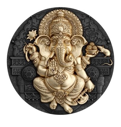 Niue - 2025 - 10 Dollars - Ganesha (Hindu Pantheon Series) 5oz silver