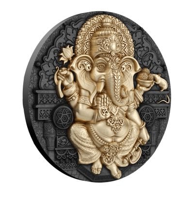 Niue - 2025 - 10 Dollars - Ganesha (Hindu Pantheon Series) 5oz silver