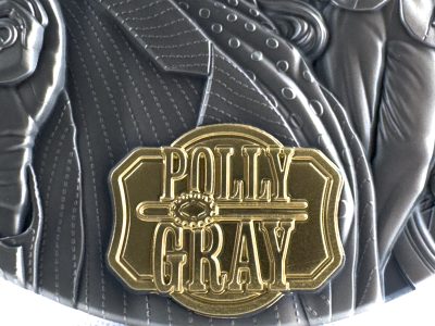 Niue - 2025 - 5 Dollars - Polly Gray (Peaky Blinders series) 2oz silver