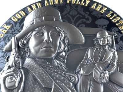 Niue - 2025 - 5 Dollars - Polly Gray (Peaky Blinders series) 2oz silver