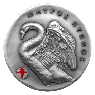 Cameroon - 2026 - 1000 Francs - Black Swan 21.9gr silver (Glow of History series)