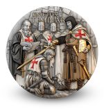 Niue - 2026 - 5 Dollars - Knights Templar 2oz silver