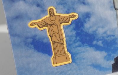 Liberia - 2026 - 12 Dollars - Christ the Redeemer 1/1000 oz gold