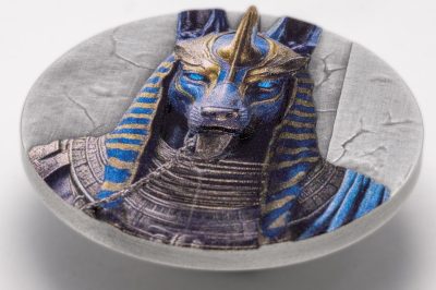 Liberia - 2026 - 10 Dollars - Anubis Egyptian Heritage 1oz silver UHR (Egyptian Heritage series)