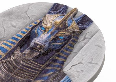 Liberia - 2026 - 10 Dollars - Anubis Egyptian Heritage 1oz silver UHR (Egyptian Heritage series)