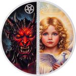 Liberia - 2026 - 10 Dollars - Angel & Devil – Good & Evil 1oz silver (Infinite Duality Paradox series)