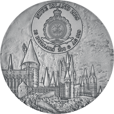 Niue - 2025 - 15 Dollars - Harry Potter and The Goblet of Fire 200 gr silver (Harry Potter series)