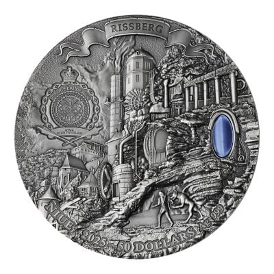 Niue - 2025 - 50 Dollars - Season of Storms 1 kilo silver (The Witcher Series)