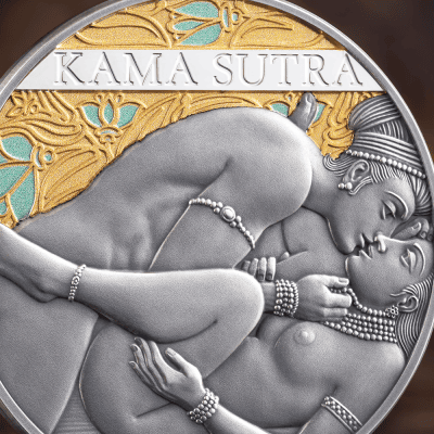 Cameroon - 2026 - 1000 Francs - Kama Sutra IV Moments of Love 1oz silver