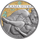 Cameroon - 2026 - 1000 Francs - Kama Sutra IV Moments of Love 1oz silver