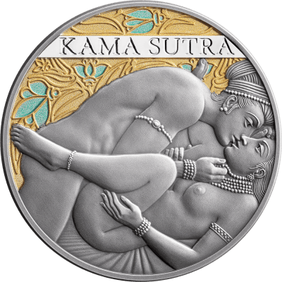 Cameroon - 2026 - 1000 Francs - Kama Sutra IV Moments of Love 1oz silver