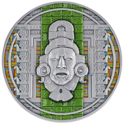 Cameroon - 2026 - 2000 Francs - Mayan Civilization 2oz silver (7 Civilization Series)