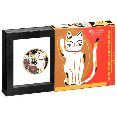 Niue - 2026 - 2 Dollars - Maneki Neko 1oz silver