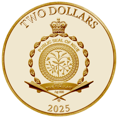 Niue - 2026 - 2 Dollars - Maneki Neko 1oz silver