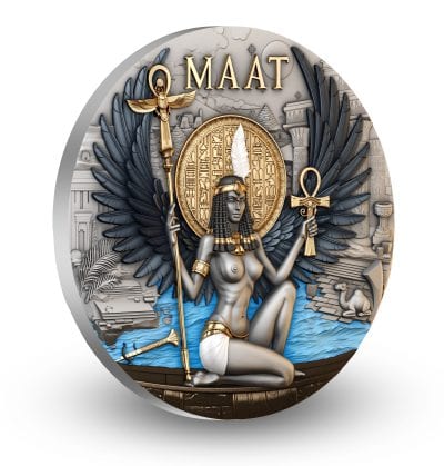 Niue - 2026 - 5 Dollars - Maat (Echoes of Egypt series) 2oz silver