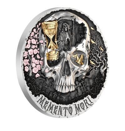 Cameroon - 2026 - 2000 Francs - Memento Mori 2oz silver
