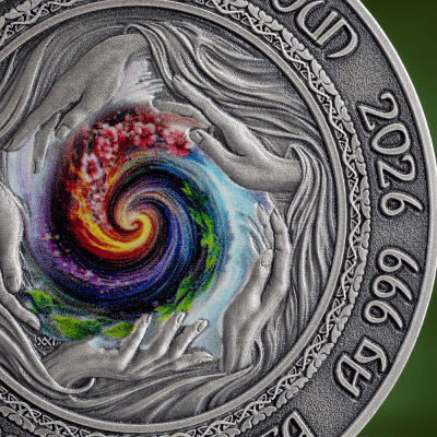 Cameroon - 2026 - 2000 Francs – Flower Fairy (Nature Spirits series) 2oz silver