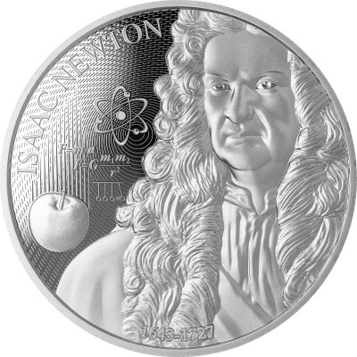 Niue - 2025 - 2 Dollars - Isaac Newton (Science Explained series) 1oz silver