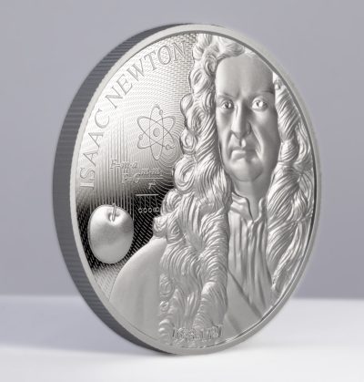 Niue - 2025 - 2 Dollars - Isaac Newton (Science Explained series) 1oz silver