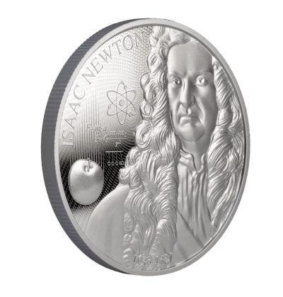 Niue - 2025 - 2 Dollars - Isaac Newton (Science Explained series) 1oz silver