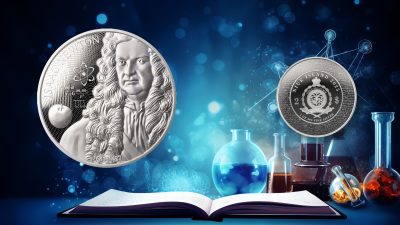 Niue - 2025 - 2 Dollars - Isaac Newton (Science Explained series) 1oz silver