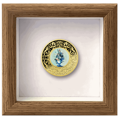 Cameroon - 2025 - 500 Francs – Paul Cezanne - Flowers in a Rococo Vase (Flowers in Painting series)