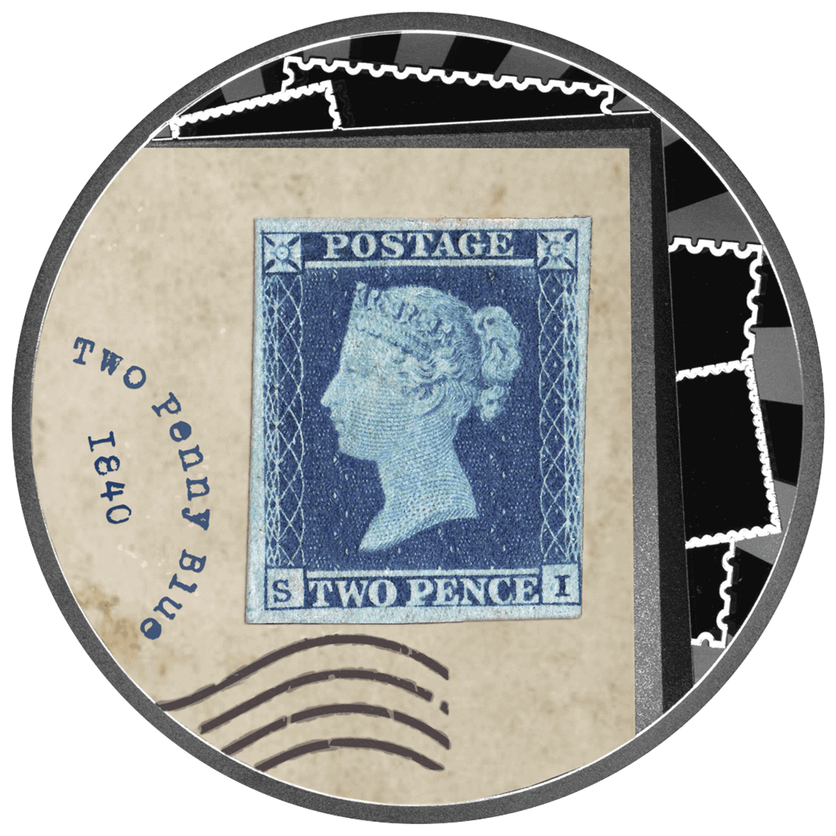 Cameroon - 2025 - 500 Francs - Penny Blue (The World’s Most Valuable Stamps series)