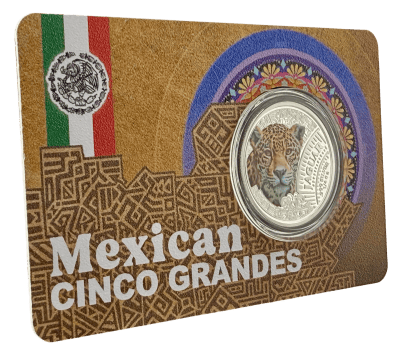 Cameroon - 2026 - 500 Francs - Jaguar 1/4 oz silver (Mexican Cinco Grandes series)