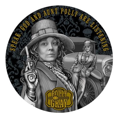 Niue - 2025 - 5 Dollars - Polly Gray (Peaky Blinders series) 2oz silver