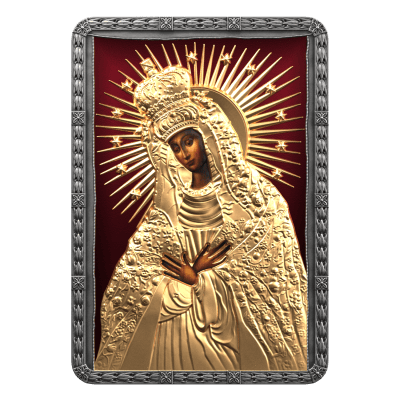 Liberia - 2026 - 25 Dollars - Our Lady of the Gate of Dawn 2oz silver