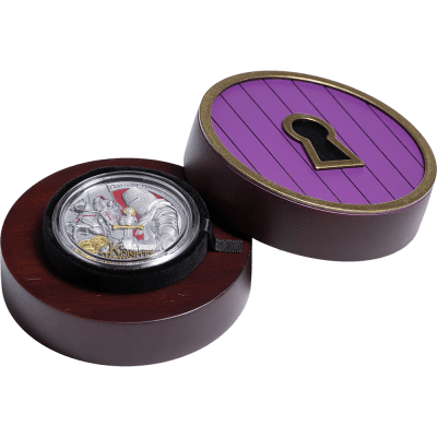 Samoa - 2026 - 2 Dollars – Knights Templar (Secret Societies series) 2oz silver