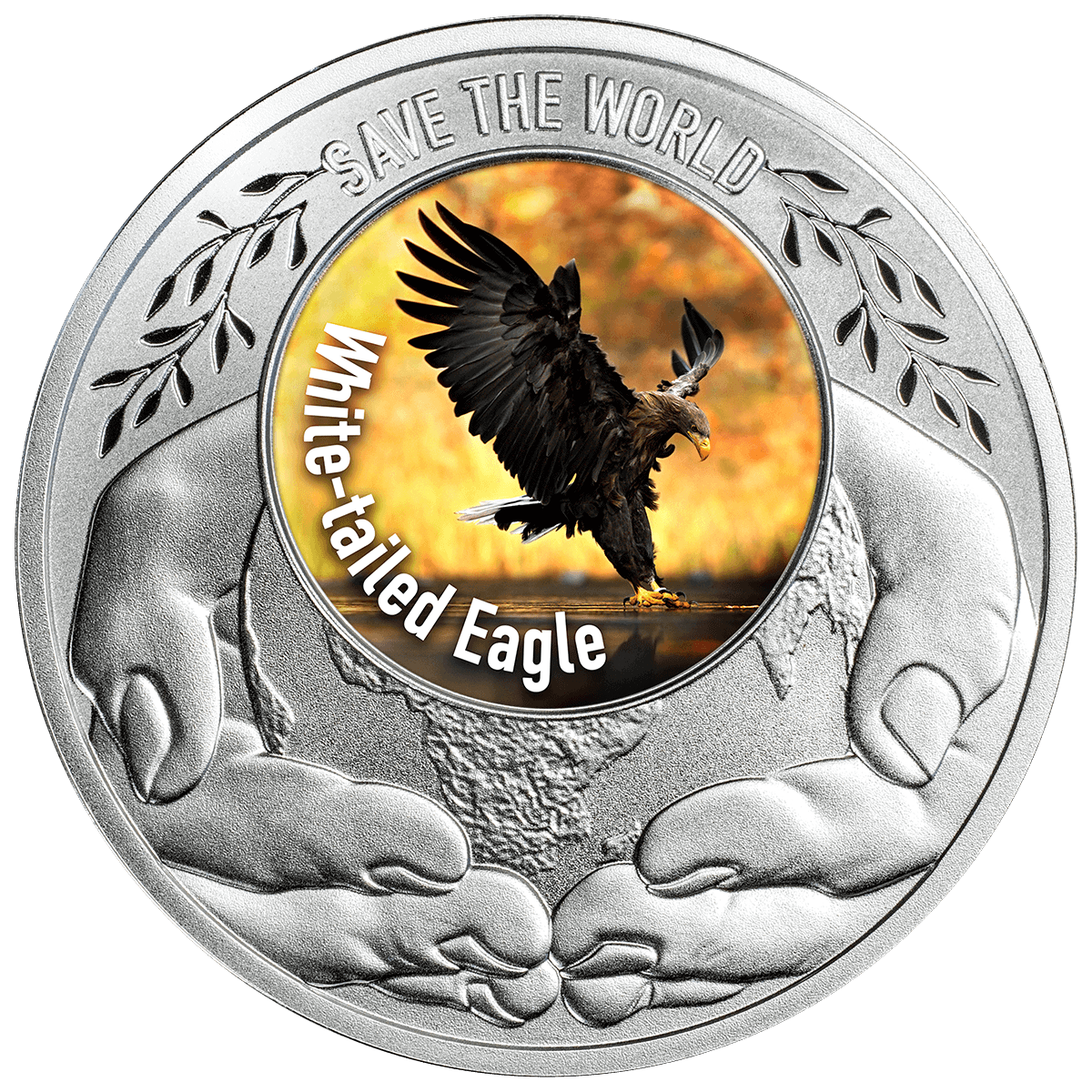Cameroon - 2026 - 500 Francs – White Taled Eagle 1/2oz silver (Save the World series)