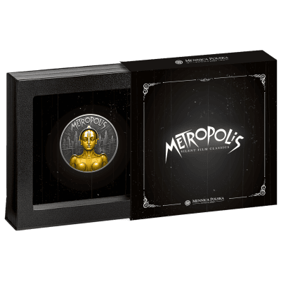 Niue - 2025 - 1 Dollars - Metropolis 1oz silver (Silent Film Classics series)