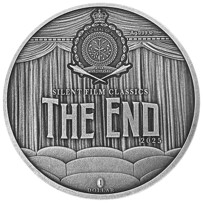 Niue - 2025 - 1 Dollars - Metropolis 1oz silver (Silent Film Classics series)