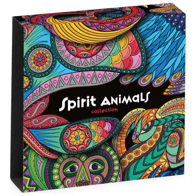 Niue - 2025 - 1 Dollar - Wolf (Spirit Animals series)